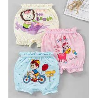 Bodycare Girls' Cotton Bloomer's (Multi Coloured) KIA320-PC (3PC) Bodycare Girls' Cotton Bloomer's (Multi Coloured) KIA320-PC (3PC)