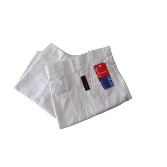 WHITE PANT(Oxford Public) Size According Waist