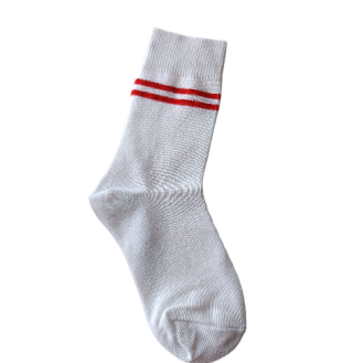 SCHOOL SOCKS RED STRIPED (Oxford public)